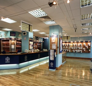 Photograph of a shop interior